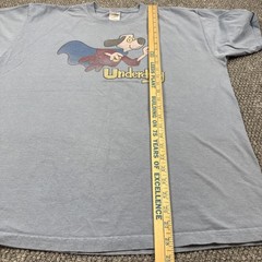 Underdog Anime Character T-Shirt Old Design Faded Vintage Clothing Size XL RARE