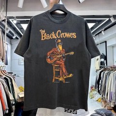 The Black Crowes Blues Is Blood 1990 Tour T Shirt 80s 90s Band reprint NH14613