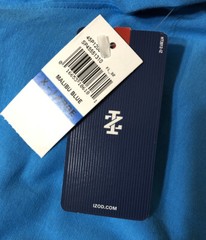 NWT IZOD size XL malibu blue short sleeve shirt men’s