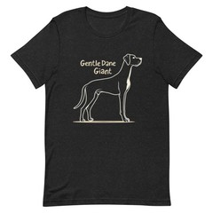 Gentle Giant Great Dane Unisex t-shirt