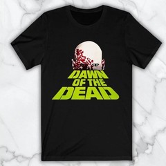 Dawn of The Dead Horror Movie Men’s Black Graphic T Shirt FREESHIPS