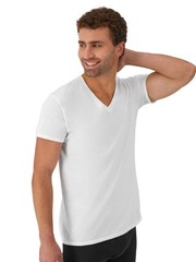 Hanes Men’S Value Pack White V-Neck Undershirts, 10- Pack and 6- Pack