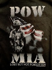 Rothco Shirt POW MIA Shirt Tee ARMY NAVY MARINES Unites States Veterans XL