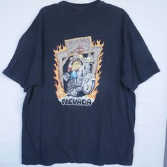 Harley Davidson Hell On Wheels 2XL T-Shirt Carson City Nevada Fade No Tags READ
