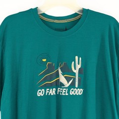 Smartwool Men’s XL Moonlight Desert Graphic Tee Go Far Feel Good Merino Wool