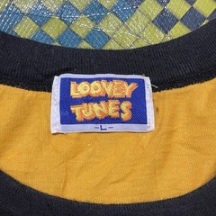 Vintage 1994 Looney Tunes Bugs Bunny Ringer Tee – Made in Japan RARE
