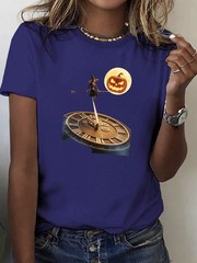 Halloween Custom T-Shirt | 100% Pure Cotton 180g | Comfortable & Festive Design