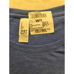 District Perfect Tri Tee America 250 Royal Heather Blue T-Shirt Men’s 4XL NWOT