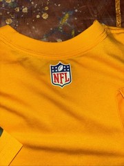 Nike Dri Fit On Field Green Bay Packers Gold Shirt NFL Men’s Size M