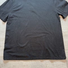 NWT VINCE SHORT SLEEVE HENLEY T SHIRT MENS SZ LARGE $125 USA BLACK 100% COTTON