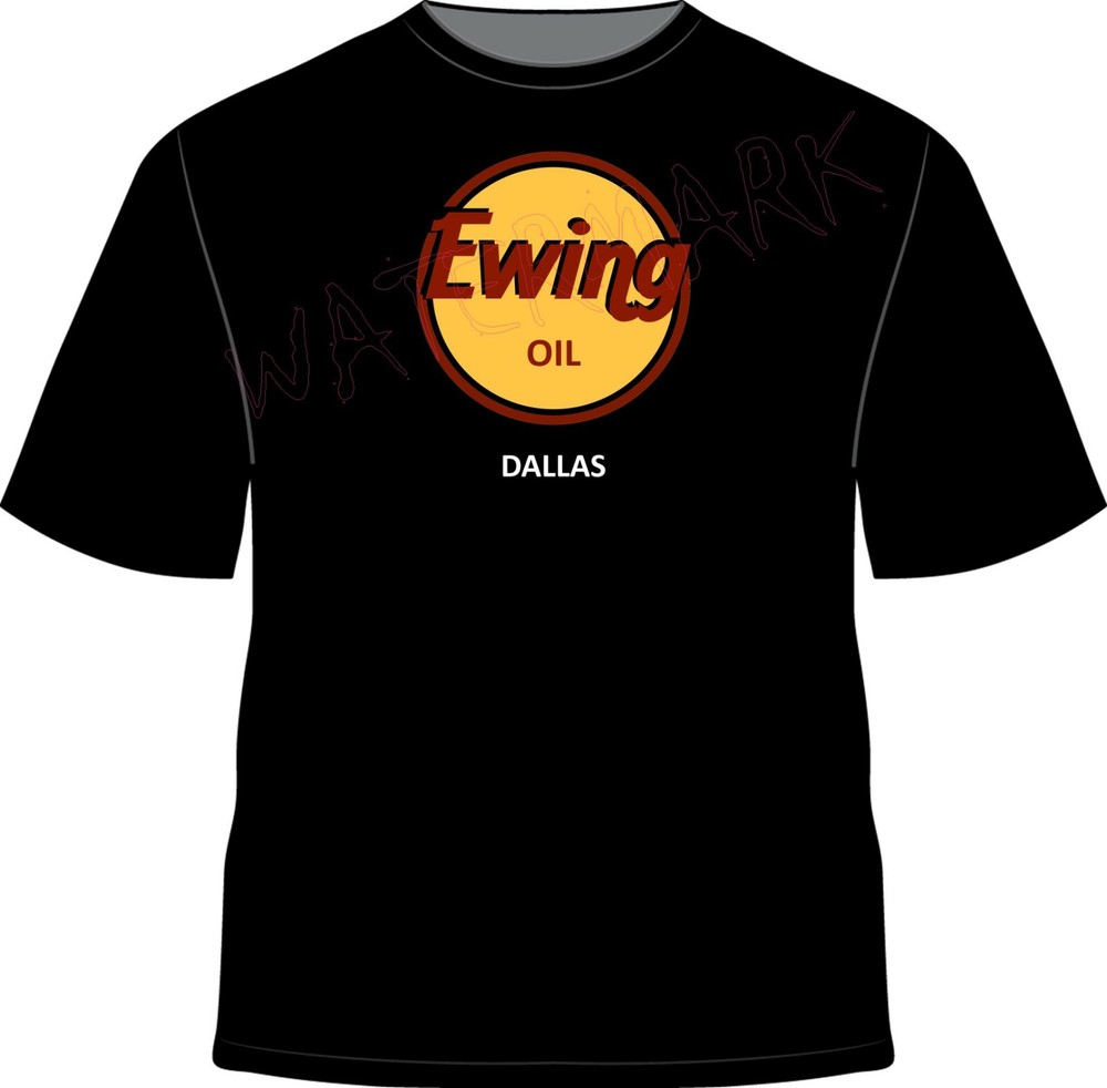 Dallas: Ewing Oil Larry Hagman Patrick Duffy Texas Parody T-Shirt