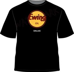 Dallas: Ewing Oil Larry Hagman Patrick Duffy Texas Parody T-Shirt