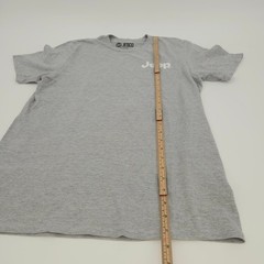 Jeep American Tradition Dog Graphic T-Shirt Gray Mens Medium Jedco Tee
