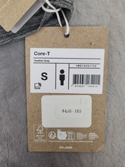 On Cloud Core T Heather Grey T Shirt Men’s Size Small New