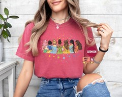 Storybook Princess Friends T-Shirt Magic Vacation Group Tee Matching Outfits