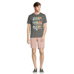Men Autism Awareness T-shirt Teach Bravery Spread Kindness Accept Differences Sm