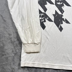 Vintage Split Uncommon Threads Shirt Mens XL White Black Star Surf Skate Y2K