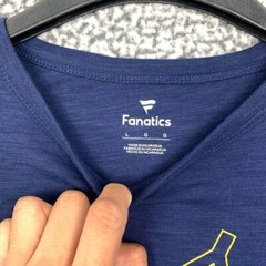 Los Angeles Galaxy Shirt Men Large Fanatics Short Sleeve Crew Neck Cotton New