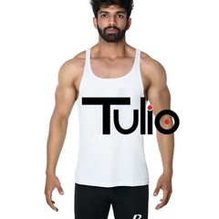 Tulio Mesh Stringer Tank Top XL Gently worn 100% polyamide pinpoint mesh