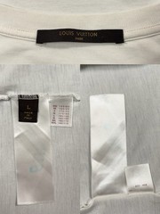 LOUIS VUITTON By Virgil Abloh Mens Luxury Casual Cotton White T Shirt RRP1300$+