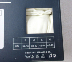 Levi’s Men’s V-Neck Premium Cotton 3 Pack Tee shirts White NIB Ships Free