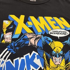 VTG 1993 Marvel Comics Wolverine T-shirt TAG Single Stitch X-Men Boxy Size XL