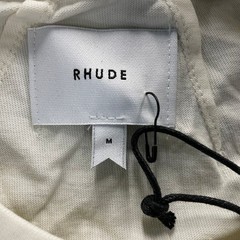 RHUDE Cote D’ Azur Graphic Tee Men’s Size M VTG White