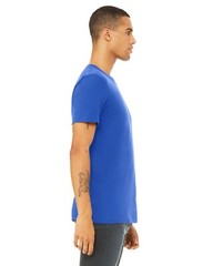 Bella + Canvas 3001C XL True Royal Cotton Jersey Tee Unisex Blue Tshirt