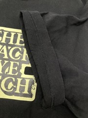 THE BLACK EYE PATCH Short sleeve cut and sew black
