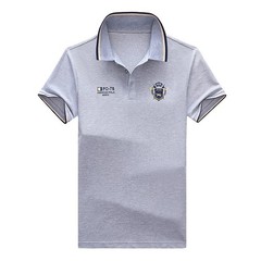 Nueva Camisa Polo Bordada De Manga Corta Para Hombre, Informal De Negocios