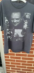 Vintage The Silence Of The Lambs Hannibal Shirt XL Distressed Boxy Faded 🦋 RARE