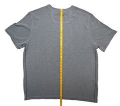 Tommy Bahama T-Shirt Mens XL Blue Flip Sky Tee SS Wicking Reversible $79
