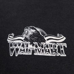 Vintage 90s Walmart Eagle Face T-Shirt Grungy American Made Single Stitch Harley
