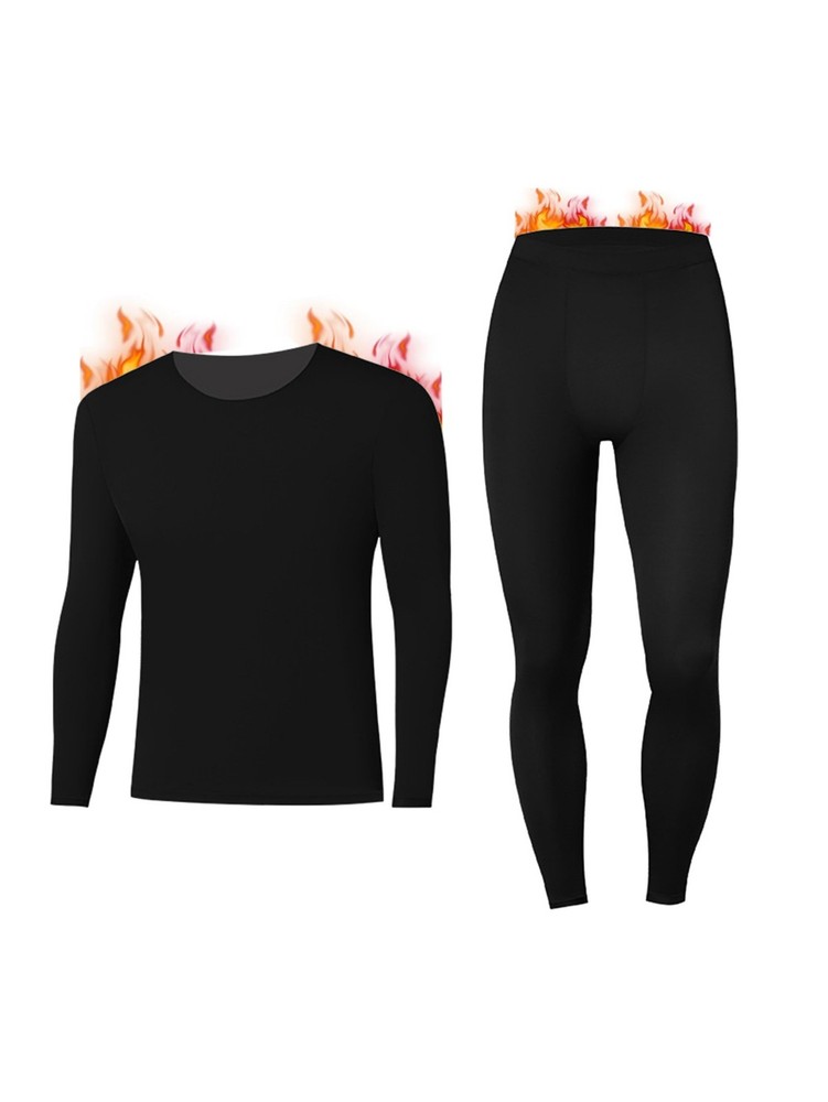 Men s Thermal Underwear, Breathable Slim Fit Thin Base Layer