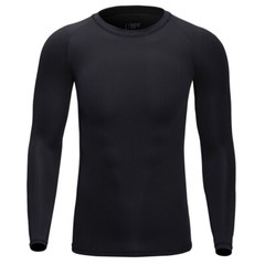 Men’s Winte Warmer Long Sleeve Moisture Wicking T-Shirt Gym Tight Shirt Liner US