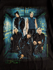 NEVER WORN – Rare Vintage Y2K Orgy Vapor Transmission Band Double Sided Shirt M