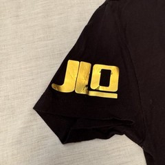 TIESTO Gold Letters V Neck T-Shirt Size S Electric Daisy Carnival J-Lo Ibiza