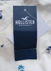 Hollister Must-Have Collection Short Sleeve Palm Tree Pattern SZ L T-Shirt NWT