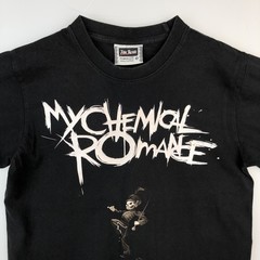 Used 90’S THE ROXX x My Chemical Romance Skull Pattern Band T-shirt Men’s Si…