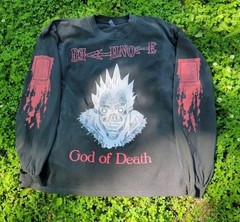 Death Note Ryuk God of Death Long Sleeve Shirt Custom 4-Print Made to Order Shak