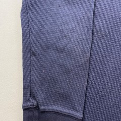 Vintage AND1 T-Shirt Mens Large Blue Thermal Waffle Knit Basketball Long Sleeve