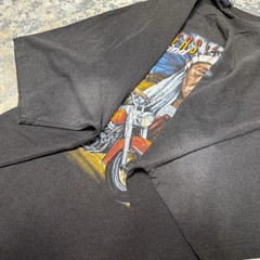 Vintage Brothers In The Wind 3D Emblem Harley Davidson 90s USA Tshirt 1990
