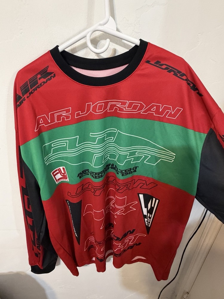 Jordan Men MVP Printed Longsleeve Tee Shirt Size XL
