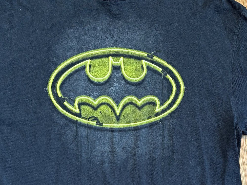 Batman Neon Bat Signal DC Comics 2XL Graphic T-Shirt