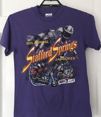 Stafford Springs CT Vintage 1997 Jamboree T Shirt Small Motor Speedway Beefy USA