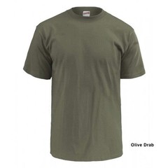 Soffe Military USMC OD Green T-Shirts M280 Poly/Cotton 3-Pack