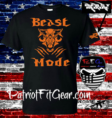 T-shirt,Beast Mode,Wolf,Exercise,Wellness,Fitness,Goal,#BeastMode,Motivation,,