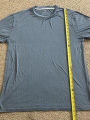 Free Fly T-Shirt Men’s XL Blue Crew Neck Viscose Bamboo Lightweight Stretch