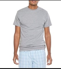 Stafford 4-Pack Men’s 4XL Big Dry+Cool Breathable Mesh Crew-Neck Cotton T-Shirts