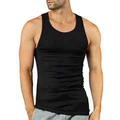 3 Pack Men’s A-Shirts Cotton Tank Top S-3XL Basic Underwear Menswear Workout